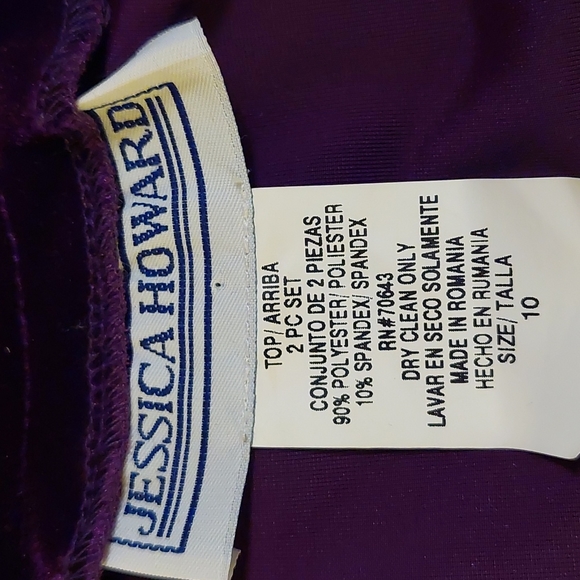 Jessica Howard Velvet and Satin Evening dress with jacket - Picture 9 of 10